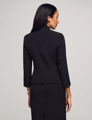 Black Blazer & Sheath Dress Set - Anne Klein Black