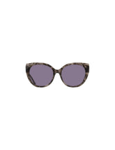 Cat-Eye Marbleized Sunglasses - Anne Klein BLACK MARBLE