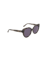 Cat-Eye Marbleized Sunglasses - Anne Klein BLACK MARBLE