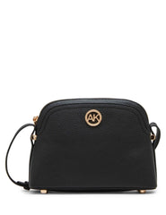 Dome Crossbody With Detachable Card Case - Anne Klein Black