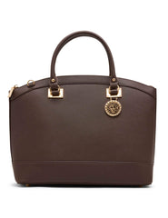 July25New Recruits Dome Satchel - Anne Klein Espresso