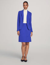 Blazer & Skirt Suit Set in Royal Sapphire - Anne Klein Royal Sapphire