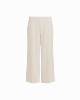 Hollywood Waist Pull-On Straight Ankle Pant - Anne Klein WHITE DOVE