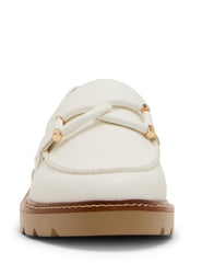 Ellison Loafer - Sophisticated Comfort - Anne Klein White