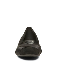 Oalise Flats Wide and Medium width - Anne Klein Black Fabric