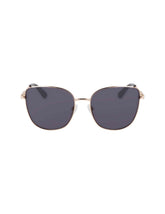 Uplifting Oversized Square Sunglasses - Anne Klein ROSE GOLD