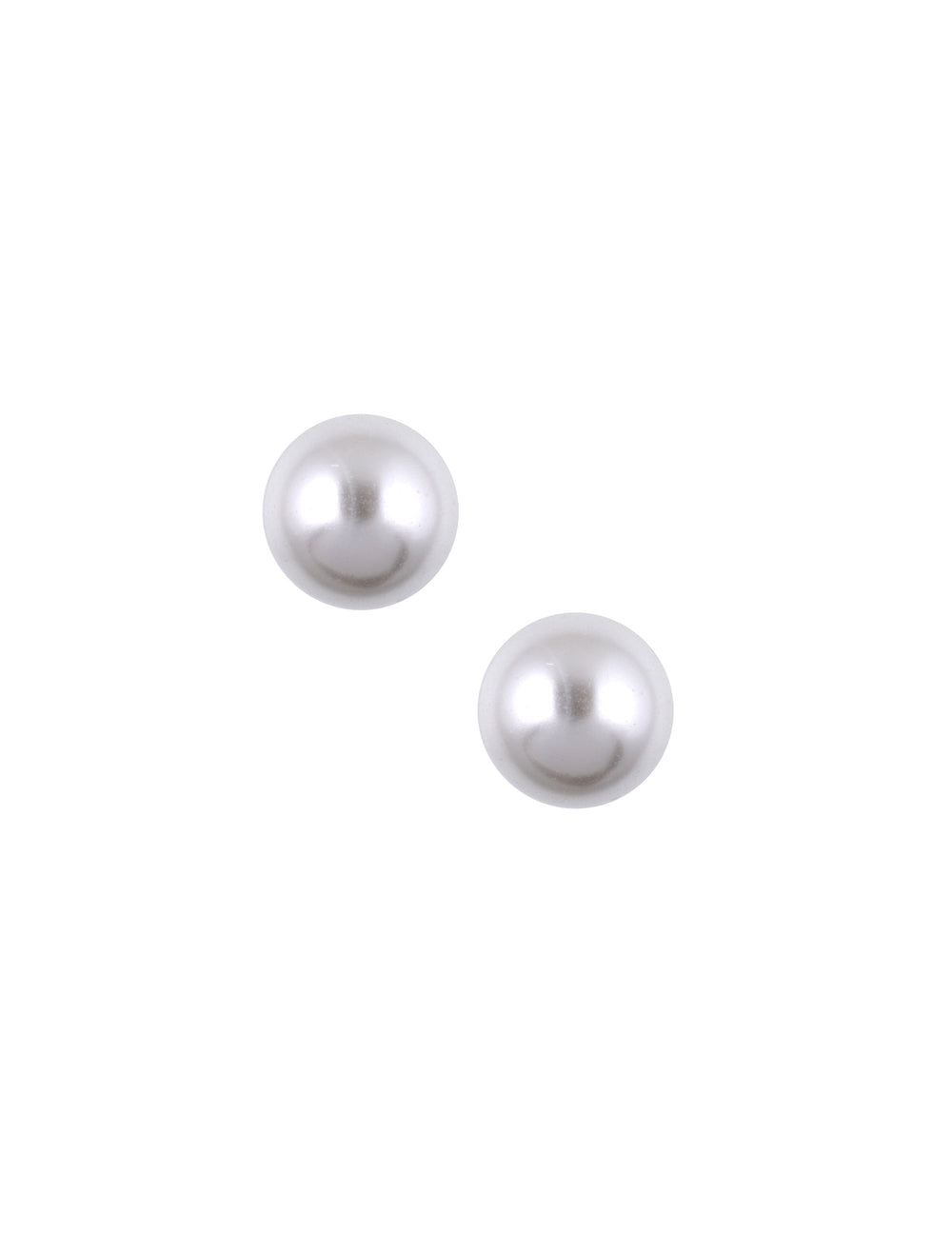 12MM Faux Pearl Stud Earrings - Anne Klein