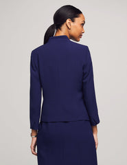 Navy Blazer & Sheath Dress Set - Anne Klein Navy