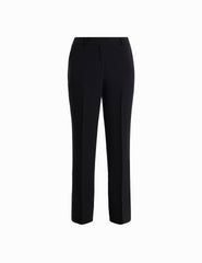 Flare Leg Dress Pant in Black - Anne Klein Anne Black