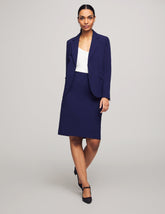 3-Piece Skirt & Pants Suit Set in Navy - Anne Klein Navy
