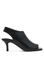 Semana Dress Heel in Black Smooth - Anne Klein Black Smooth