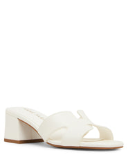 Delphine Strappy Sandal in White - Anne Klein White
