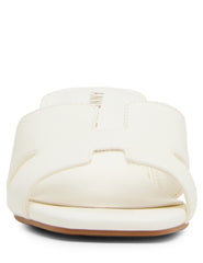 Delphine Strappy Sandal in White - Anne Klein White