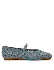 Connie P Ballet Flat in Blue - Anne Klein Blue