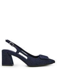 Slingback Renetta Heels - Anne Klein Denim