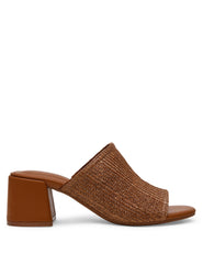 Flutter Dress Sandal - Anne Klein Brown Raffia