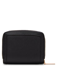 Small Curved Wallet - Anne Klein Black