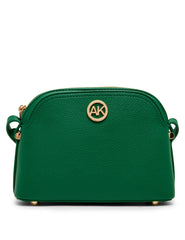 Dome Crossbody Bag with Detachable Card Case in Palm Leaf - Anne Klein Palm Leaf