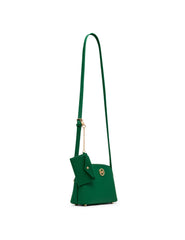 Dome Crossbody Bag with Detachable Card Case in Palm Leaf - Anne Klein Palm Leaf