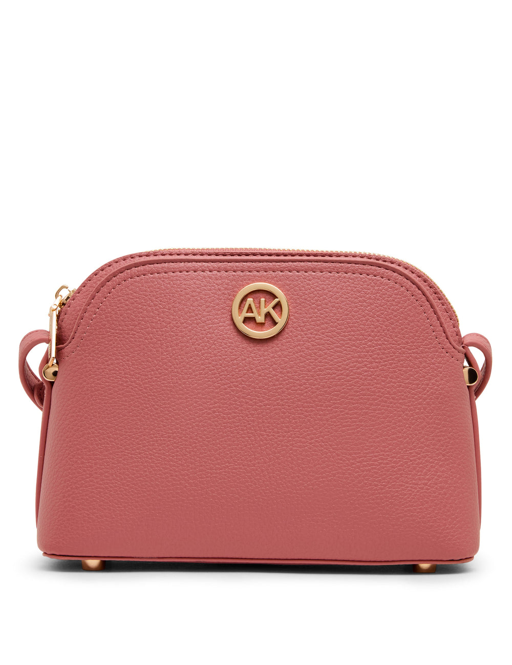 Dome Crossbody Bag with Detachable Card Case in Canyon Rose | Anne Kle - Anne Klein Canyon Rose