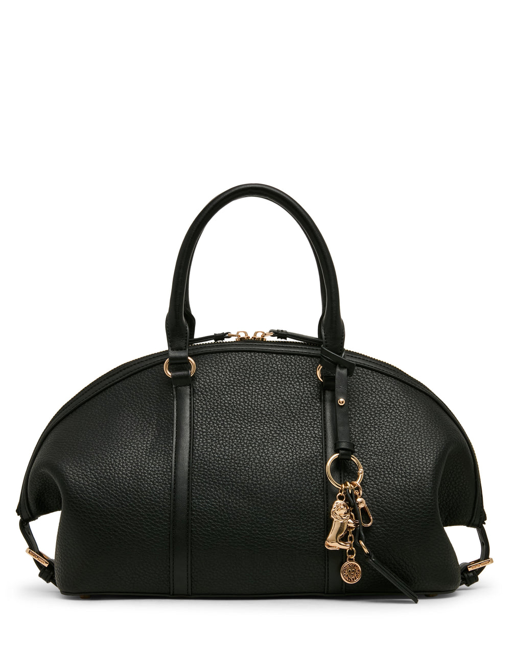 Bowler Satchel with Charms - Anne Klein