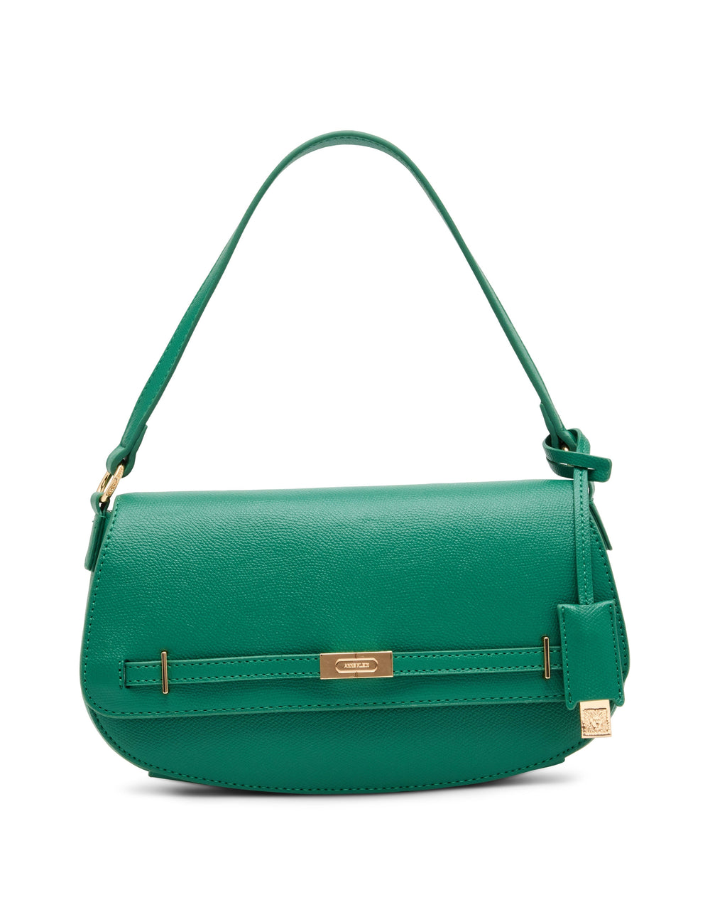Belted Flap Bag with Convertible Strap - Anne Klein