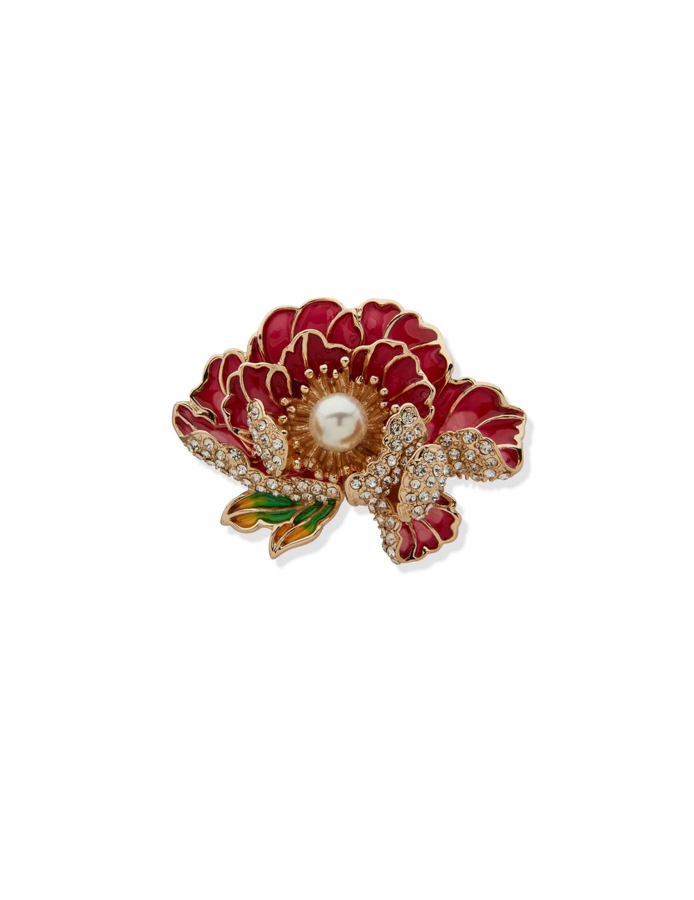 Bx Open Flower Pin-Gld/Pnk/Pnk Prl - Anne Klein