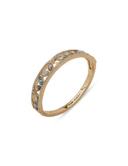 Navette Stone Hinge Bracelet - Gold/Multi - Anne Klein