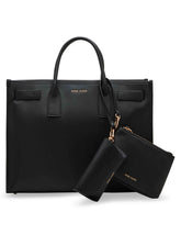 3 Piece Work Tote with Pouch Set - Anne Klein