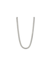 Herringbone Chain Necklace - Anne Klein Silver-Tone