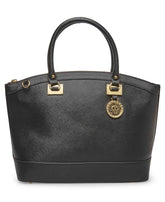 Anne Klein Large Dome Crossbody Satchel - Anne Klein Black