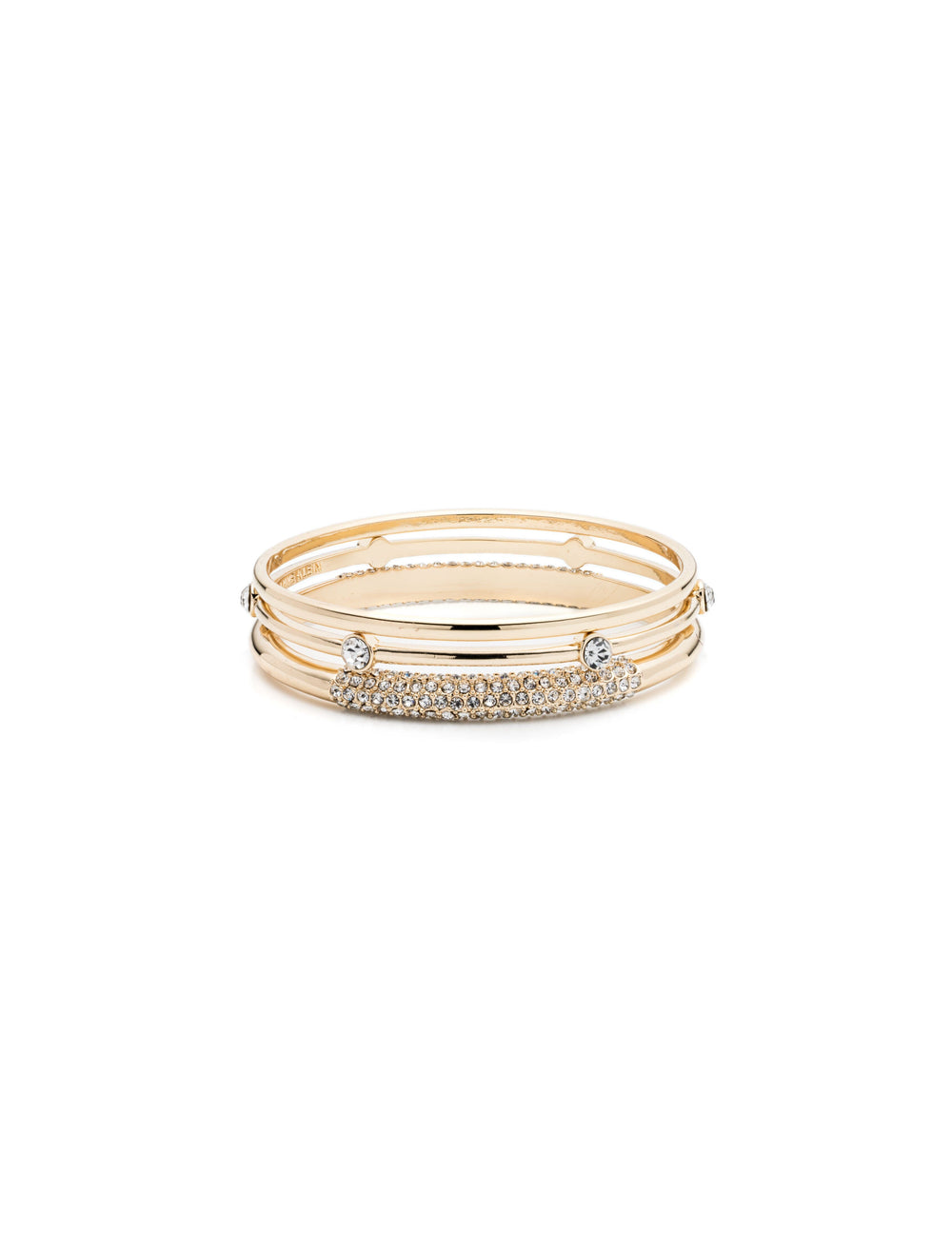 Gold-Tone Trio Bangle Bracelets Set - Anne Klein