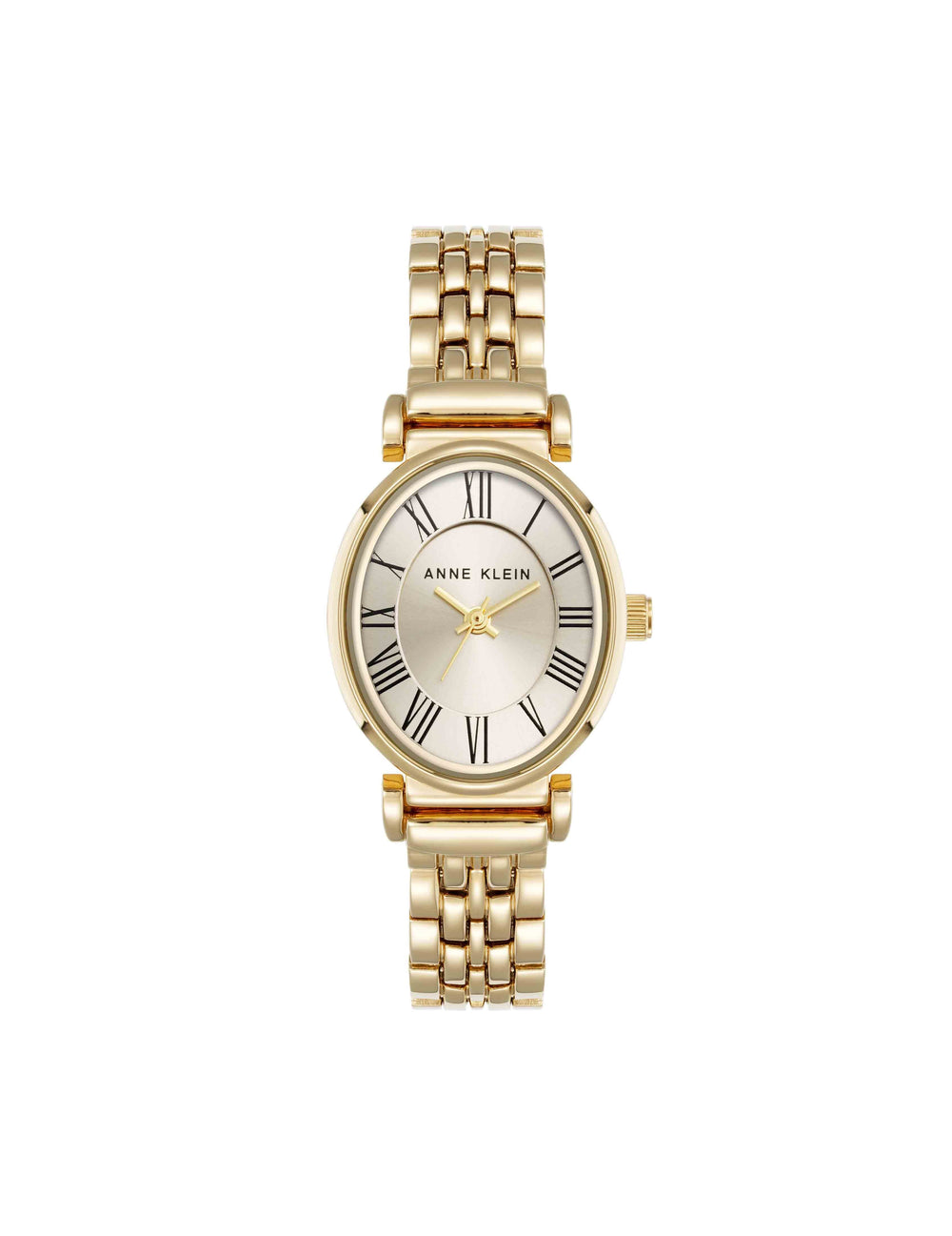 Classic Elegance Oval Watch - Anne Klein Gold-Tone
