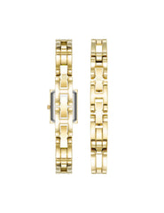 Rectangular Bangle Watch & Bracelet Set - Anne Klein Gold-Tone