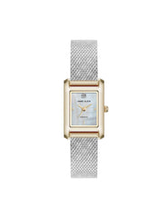 Petite Diamond Dial Bracelet Watch - Anne Klein Silver-Tone/Gold-Tone