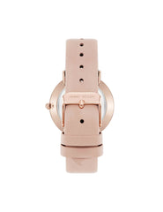 Patterned Dial Strap Watch - Anne Klein Blush Pink/Rose-Tone