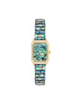 Shell Accented Expansion Band Watch - Anne Klein Abalone/Gold-Tone