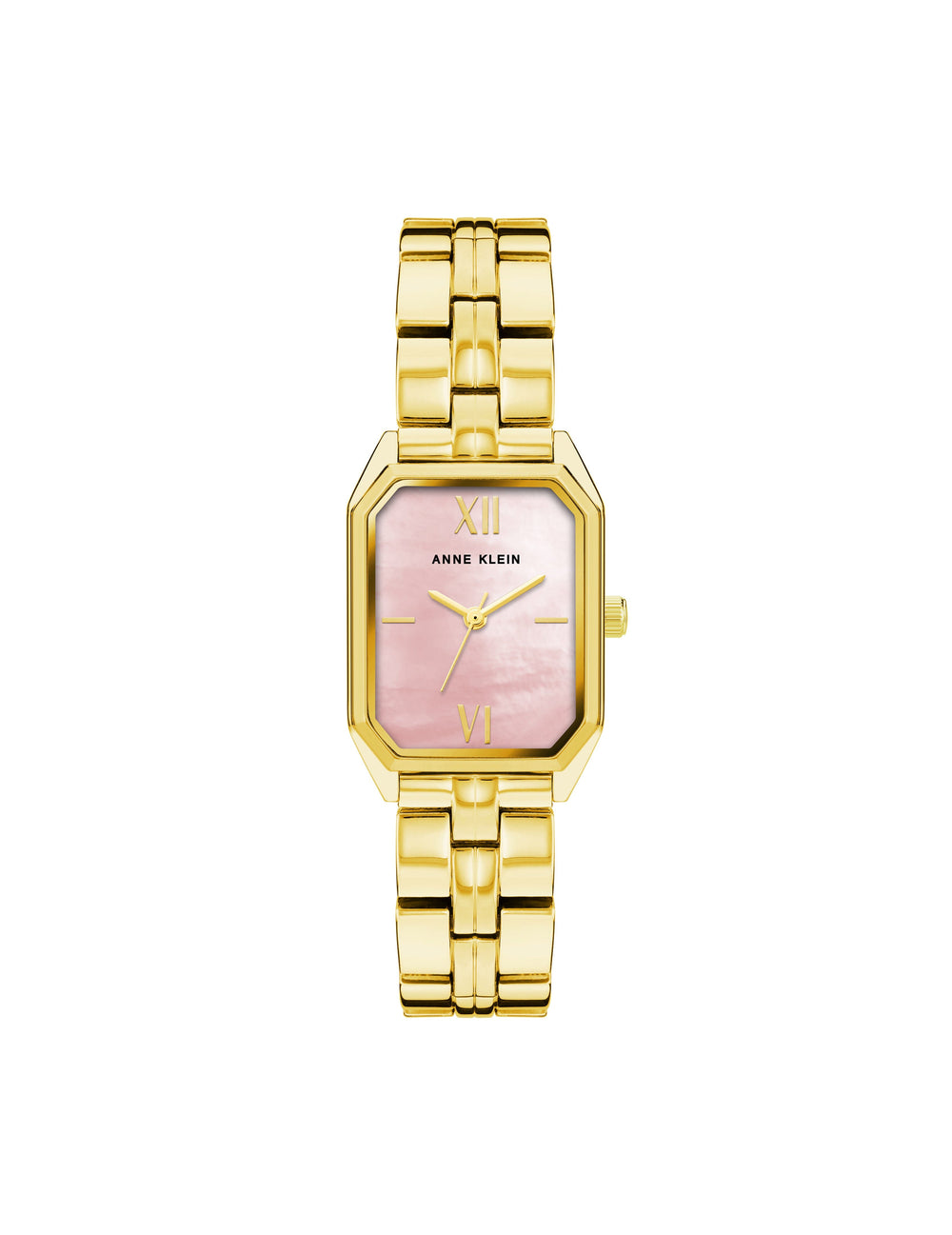 Octagonal Bracelet Watch in Gold & Pink - Anne Klein Gold-tone/Blush