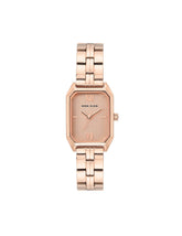 Octagonal Metal Bracelet Watch in Rose Gold - Anne Klein Rose-Tone