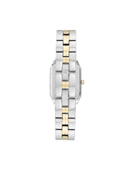 Octagonal Metal Bracelet Watch - Anne Klein Silver&Gold