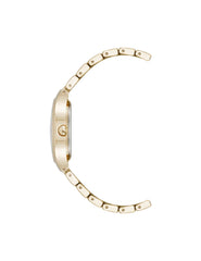 Cushion Case Metal Bracelet Watch - Anne Klein Black/Gold-Tone
