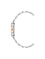 Minimalist Oval Case Watch - Anne Klein Silver-Tone/Rose-Tone