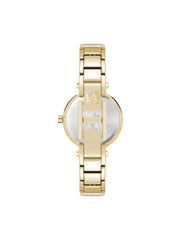 Diamond Accent Bangle Watch - Anne Klein Light Grey/Gold-Tone