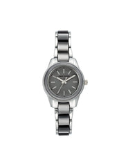 Acetate Bracelet Link Watch - Anne Klein Grey/Silver-Tone