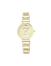 Diamond Accented Bracelet Watch - Anne Klein Gold-Tone