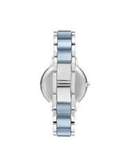 Resin Link Women's Watch - Anne Klein Light Blue/Silver-Tone