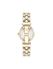 Crystal Accented V-Link Watch - Anne Klein