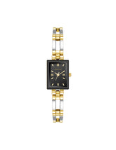 Rectangular Case Bangle Watch - Anne Klein Black/Two-Tone