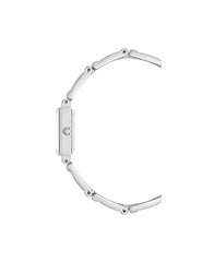 Rectangular Case Bangle Watch - Anne Klein Silver-Tone