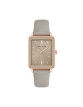 Rectangular Strap Watch - Anne Klein Rose-Tone/Taupe